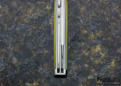 Joel Chamblin Custom Knife Fluted Pearl Doctors Knife Slip Joint - Image 6