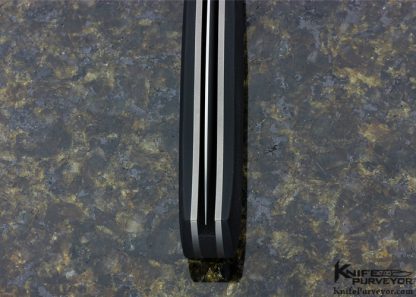John W. Smith Custom Knife Black G-10 Linerlock Dagger - Image 5