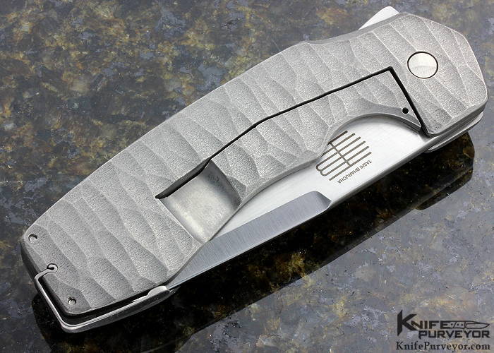John Graham Custom Knife Tashi Bharucha Design Midnight Razle - Image 3