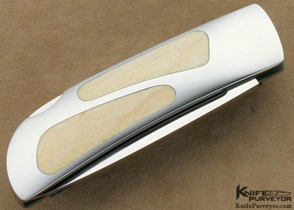 John Le Blanc Custom Knife  Double Interframe Lockback - Image 3