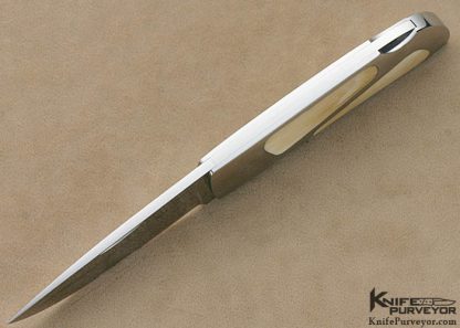John Le Blanc Custom Knife  Double Interframe Lockback - Image 4