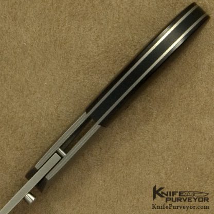 John W. Smith Custom Knife Cocobolo Drop Point Linerlock - Image 4