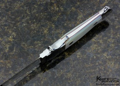 John Young Custom Knife Mother of Pearl "Hideout" - Image 5