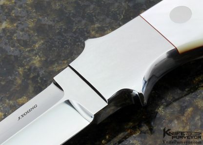 John Young Custom Knife Mother of Pearl "Hideout" - Image 2