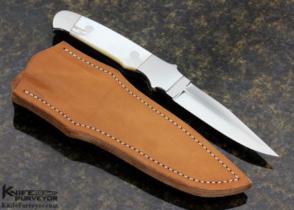 John Young Custom Knife Mother of Pearl "Hideout" - Image 3