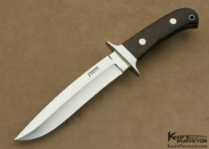 John Young Custom Knife Desert Ironwood Model 17 Stretch Fighter