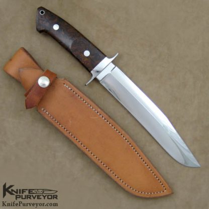 John Young Custom Knife Desert Ironwood Model 17 Stretch Fighter - Image 3