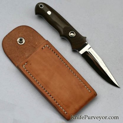 John Young Custom Knife Green Micarta NY Special - Image 4