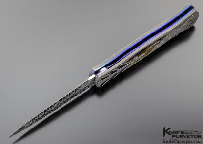 Joyce and Jim Minnick Custom Knife City Lights Lockback - Image 7