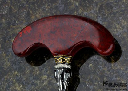 Julie Warenski Custom Knife Sole Authorship Engraved 2015 AKI Push Dagger - Image 3