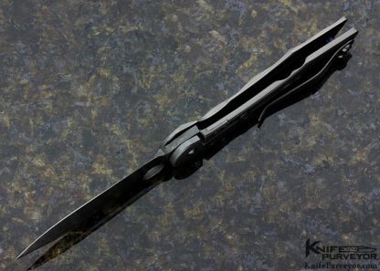 Jurgen Schanz Custom Knife Titanium Laminate Frame Lock - Image 6