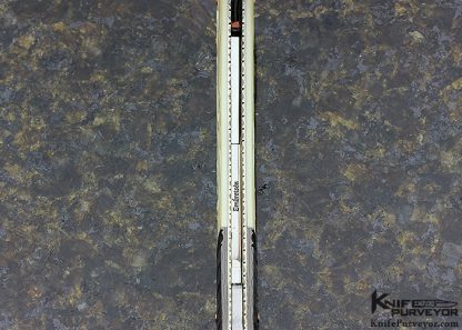 Kaj Embretsen Custom Knife Damascus Lockback Carved by Issak Bergh - Image 8