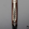 Kaj Embertsen Custom Knife Ironwood and Sole Authorship Mosaic Damascus Lockback - Image 8