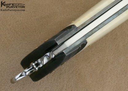 Kaj Embretsen Custom Knife Sole Authorship Damascus Lockback - Image 8