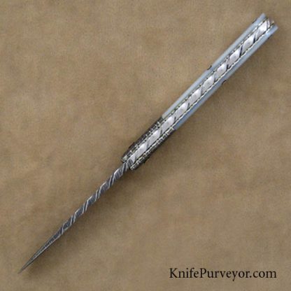 Kaj Embretsen Custom Knife Mother of Pearl Fruit Knife - Image 4