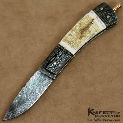 Kaj Embretsen  Damascus Lockback