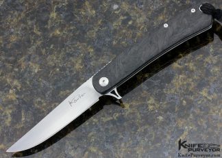 Kansei Matsuno Custom Knife Model FL07 Friction Folder Flipper