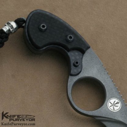 Oleksander Orebchuk Bogdanovich Custom Knives "Darkwater Steel ® #03 Black Mamba II - Image 6