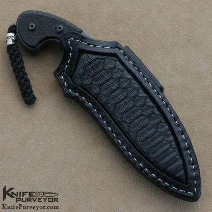 Oleksander Orebchuk Bogdanovich Custom Knives "Darkwater Steel ® #03 Black Mamba II - Image 7