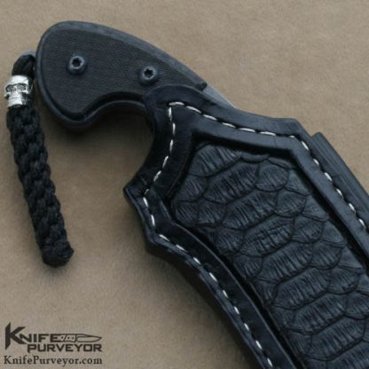 Oleksander Orebchuk Bogdanovich Custom Knives "Darkwater Steel ® #03 Black Mamba II - Image 8