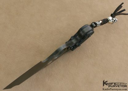 Oleksander Orebchuk Bogdanovich Custom Knives "Darkwater Steel ®" #04 Black Mamba III - Image 7