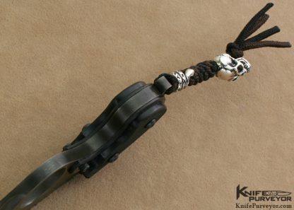Oleksander Orebchuk Bogdanovich Custom Knives "Darkwater Steel ®" #04 Black Mamba III - Image 8
