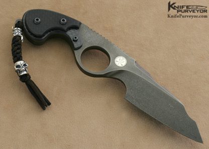 Oleksander Orebchuk Bogdanovich Custom Knives "Darkwater Steel ®" #04 Black Mamba III - Image 3