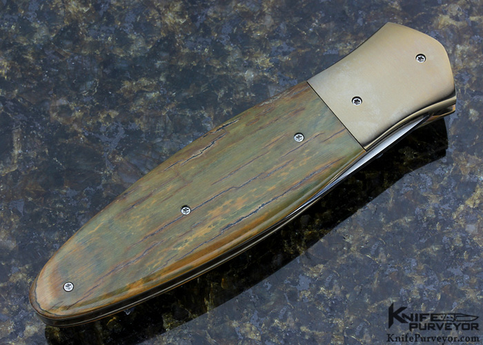 Ken Onion Custom Knife D/A Auto Linerlock with Spear Point Blade Knife Purveyor