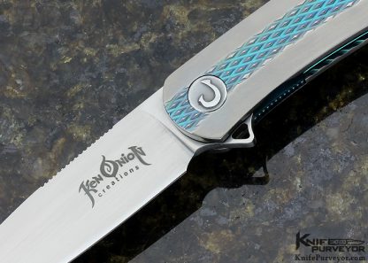Ken Onion Custom Knife Fully Customized Mid-Tech "Slacker" Linerlock Flipper - Image 2