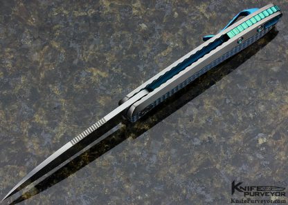 Ken Onion Custom Knife Fully Customized Mid-Tech "Slacker" Linerlock Flipper - Image 4