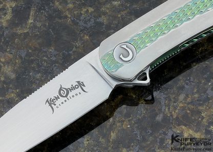 Ken Onion Custom Knife Fully Customized Mid-Tech "Slacker" Linerlock Flipper - Image 2