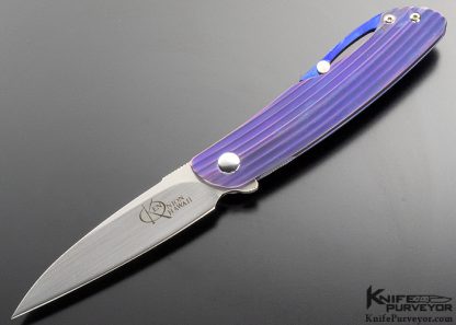 Ken Onion Custom Knife "Swagger" Frame Lock Flipper