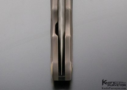 Ken Onion Custom Knife Damascus "Lawman" Framelock Flipper - Image 8