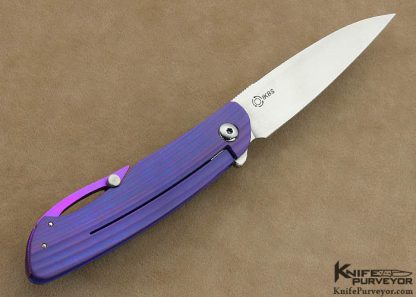 Ken Onion Custom Knife IKBS Flipper Framelock "Swagger" USN Gathering 2011 - Image 3