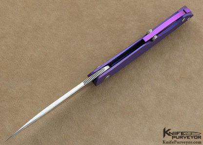 Ken Onion Custom Knife IKBS Flipper Framelock "Swagger" USN Gathering 2011 - Image 7