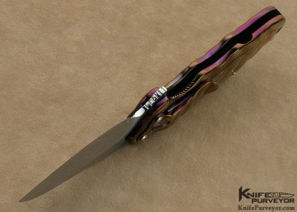 Ken Onion Custom Knife Mini Wrinkled Wrinkle - Image 5