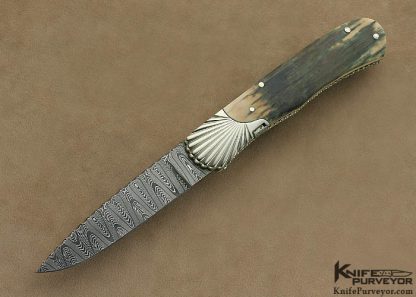 Ken Steigerwalt Custom Knife Damascus Tab Release