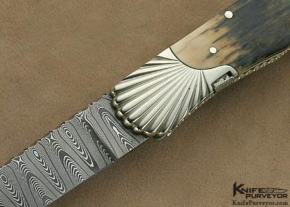 Ken Steigerwalt Custom Knife Damascus Tab Release - Image 2