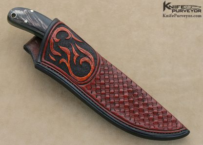 Kevin Cross Custom Knife Craig Barr San Mai & Buffalo Horn Hunter - Image 6