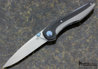 Alexey Konygin CKF (Custom Knife Factory) Custom Knife Sukhoi Anton "Tohus" Malyshev Design Carbon Fiber Framelock 17267