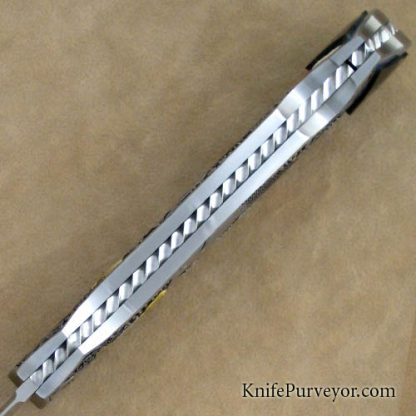 Joe Kious Custom Knife Engraved by C.J. Cai - Image 4