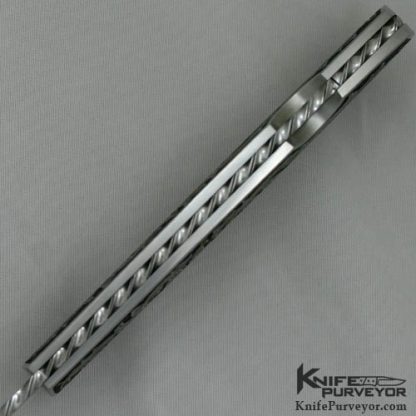Joe Kious Custom Knife Joe Mason Engraved Lockback - Image 4
