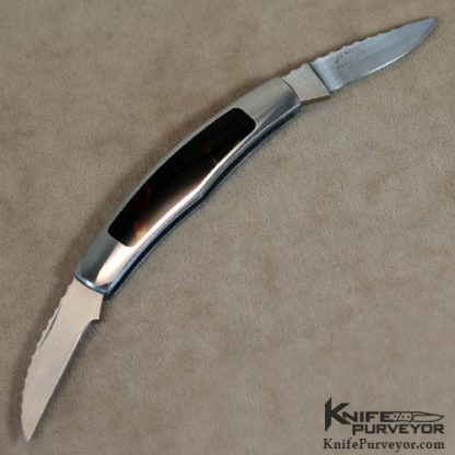 Joe Kious Multiblade Antique Tortoise Shell Slipjoint