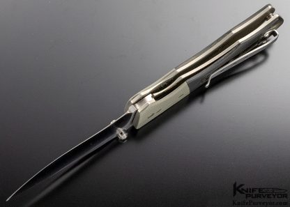 Kirby Lambert Custom Knife G10 Inferno Linerlock - Image 7