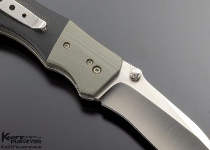 Kirby Lambert Custom Knife G10 Inferno Linerlock - Image 4
