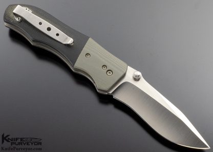 Kirby Lambert Custom Knife G10 Inferno Linerlock - Image 3