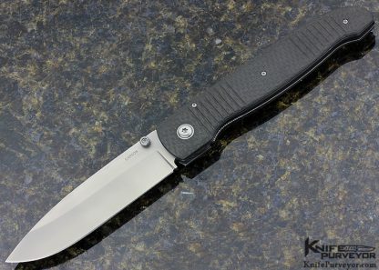 Kit Carson Custom Knife Carbon Fiber Model 16-XL Linerlock
