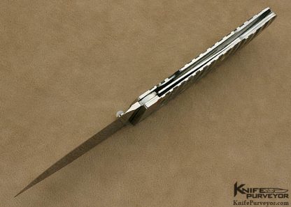 Koji Hara Custom Knife Abalone Linerlock - Image 5