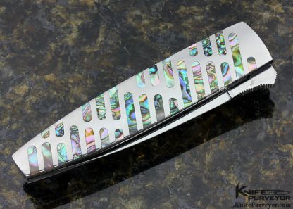 Koji Hara Custom Knife Abalone Dagger - Image 3