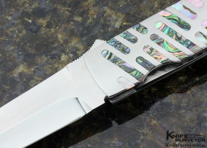 Koji Hara Custom Knife Abalone Dagger - Image 5